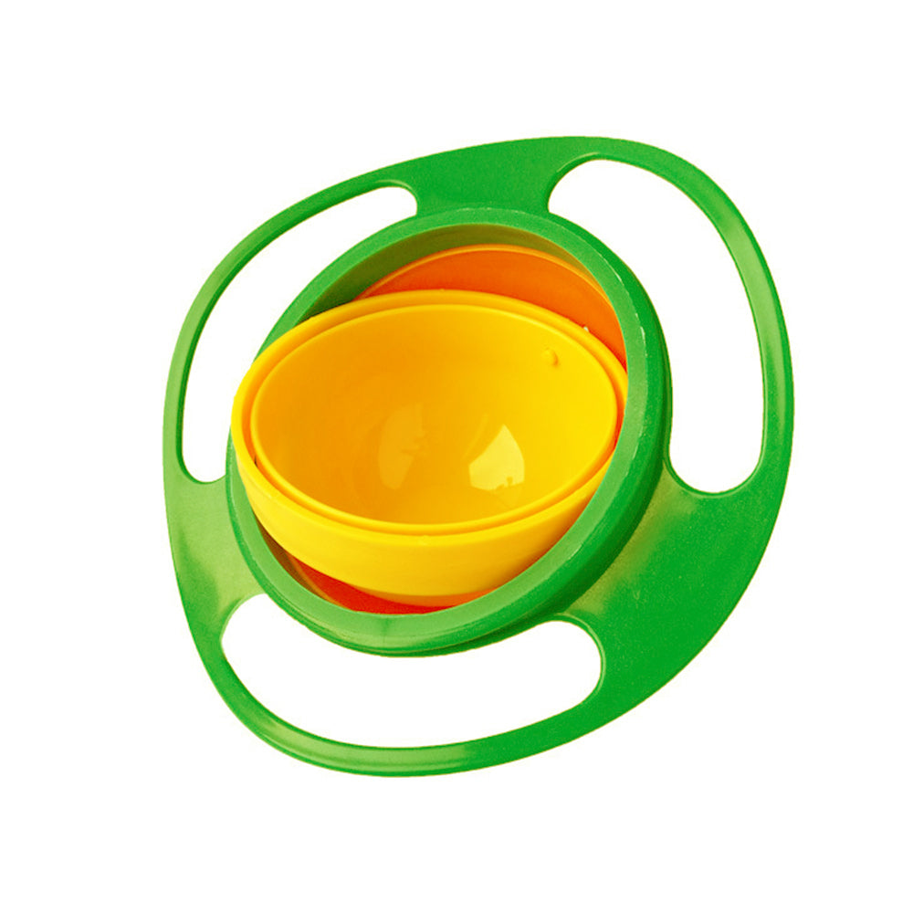 Toddler gyro bowl with 360-degree rotation, spill-proof and portable for easy feeding. Toddler gyro bowl with 360-degree rotation, spill-proof and portable for easy feeding.